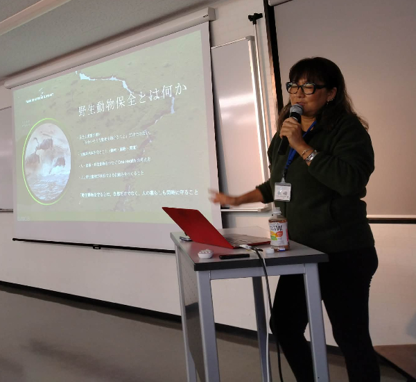 12/26 滝田明日香・動物専門学校でレクチャー